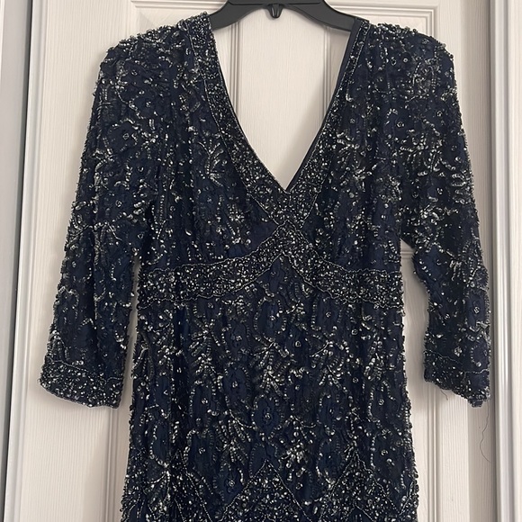 Beautiful sequin prom dress or ball room dress. Very classy! - Picture 2 of 3